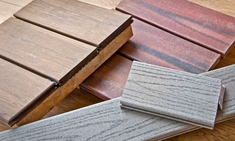 Terrassendielen aus Verbundwerkstoff (WPC)